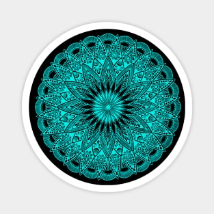 Mandala (turquoise) Magnet